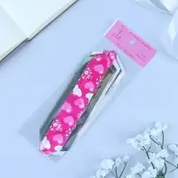Бант-шар №5 «Воздушные сердца», розовый