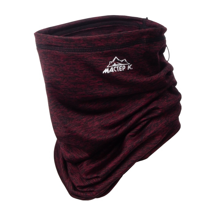 Бафф спортивный Бафф спортивный "Мастер К" для защиты от ветра и пыли, мужской, красный