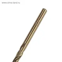 Сверло по металлу ТУНДРА, HSS-Co (5% кобальта), цилиндрический хвостовик, 4.5 мм