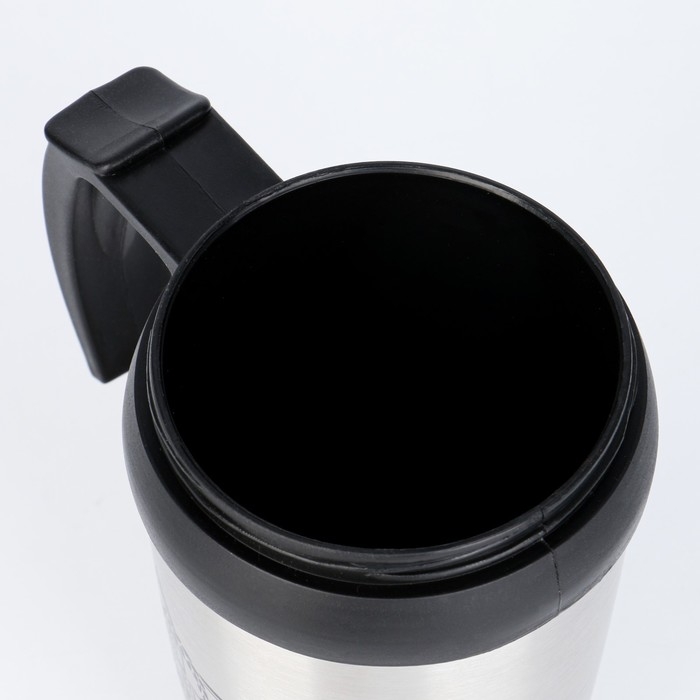 Термокружка, 350 мл, Classic Термокружка, 350 мл, Classic "Сильный крепкий", сохраняет тепло 2 ч, 13 х 18 см