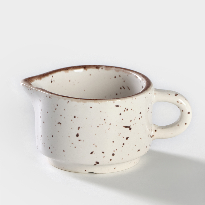 Сливочник фарфоровый Punto bianca, d=6,5 см, 50 мл Сливочник фарфоровый Punto bianca, d=6,5 см, 50 мл