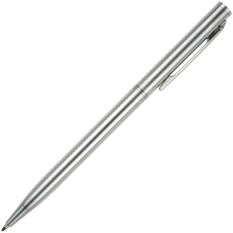 Ручка шариковая автомат. PALERMO металл.корп.серебр, 0,7мм,синяя 20-0250/18