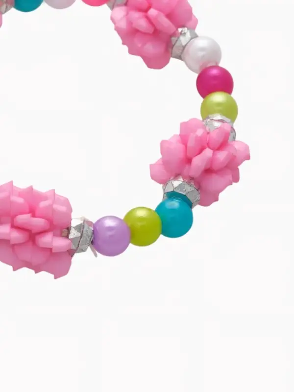 Браслет детский Выбражулька «Пионы», МИКС Браслет детский Выбражулька «Пионы», МИКС