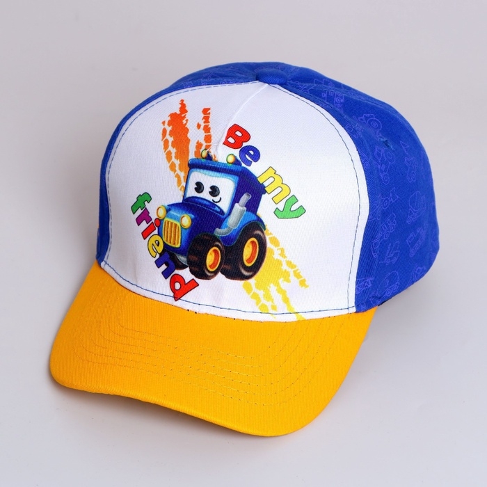 Кепка детская для мальчика Be my friend, р-р 54 Кепка детская для мальчика Be my friend, р-р 54