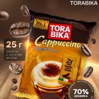 Быстрорастворимый капучино ToraBika с шоколадной крошкой, 25 г