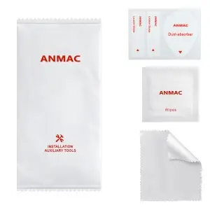 Набор ANMAC для поклейки стекла 3 в 1 Арт.1137173 (упаковка 100 штук)