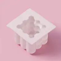 Молд Доляна &laquo;Рафаэль&raquo;, силикон, 6&times;6&times;6 см, белый