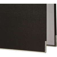 Папка-регистратор ,80 мм Элементари,черны Экономи,мет уголк,ПБП1,карм.кор