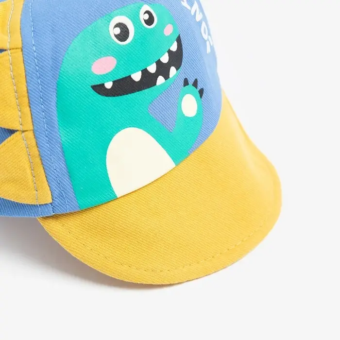 Кепка детская MINAKU «Динозаврик», размер 46-50, голубая Кепка детская MINAKU «Динозаврик», размер 46-50, голубая