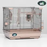 Клетка для птиц &laquo;Пижон&raquo; №100, разборная, 42&times;30&times;37 см, укомплектованная, бежевая
