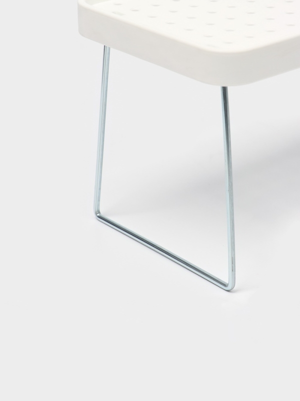 Складной столик-поднос  Складной столик-поднос "Макард" 29х14х2 см, цвет белый/серый