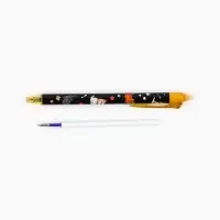 Ручка пластик пиши-стирай автоматическая &laquo;Котики&raquo;, синяя паста 0.7 мм