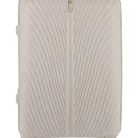 Чемодан на колёсах, 24", кодовый замок, 40&times;24&times;65 см, бежевый