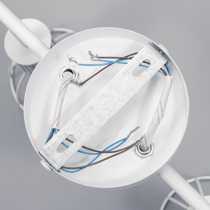 Светильник Светильник "Бостон" 4х60Вт Е14 белый/хром