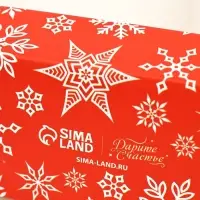 Коробка складная &laquo;Новогодних чудес&raquo;, 20&times;23&times;4 см