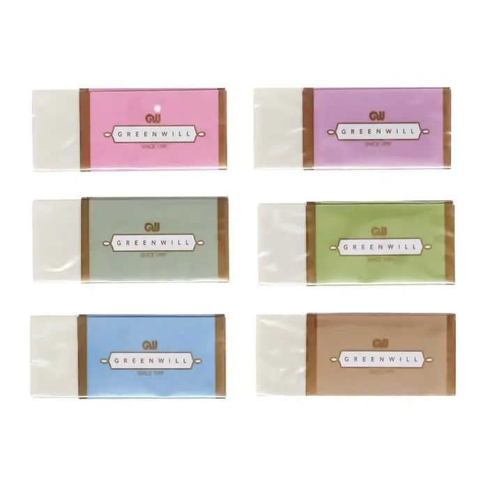 Ластик прямоугольный белый Ластик прямоугольный белый