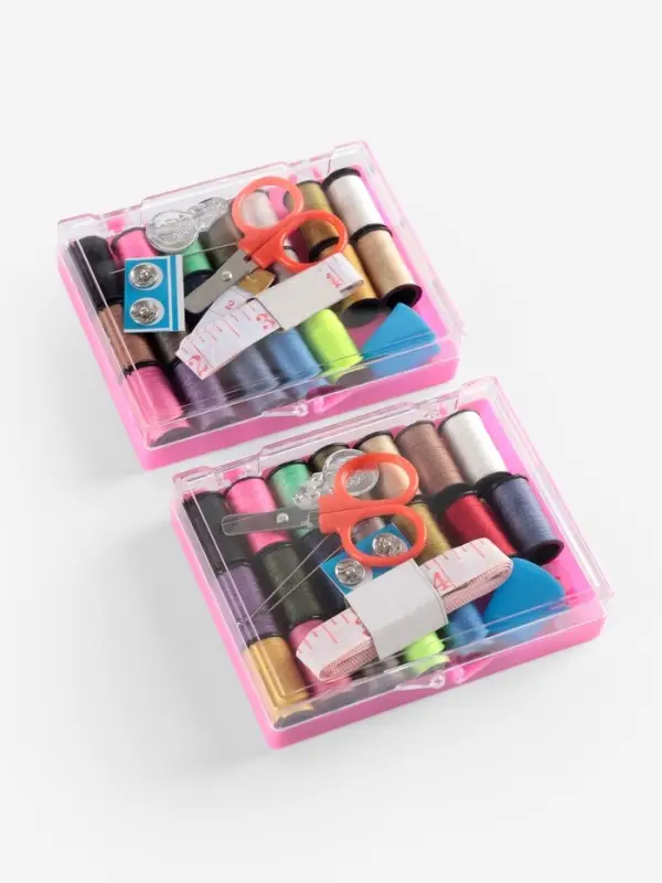 Швейный набор, 29 предметов, в пластиковой коробке, 10.5&times;8&times;2.5 см, МИКС