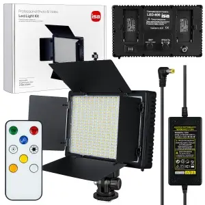 Светодиодная панель со шторками для фотосъемки LED-600 ISA