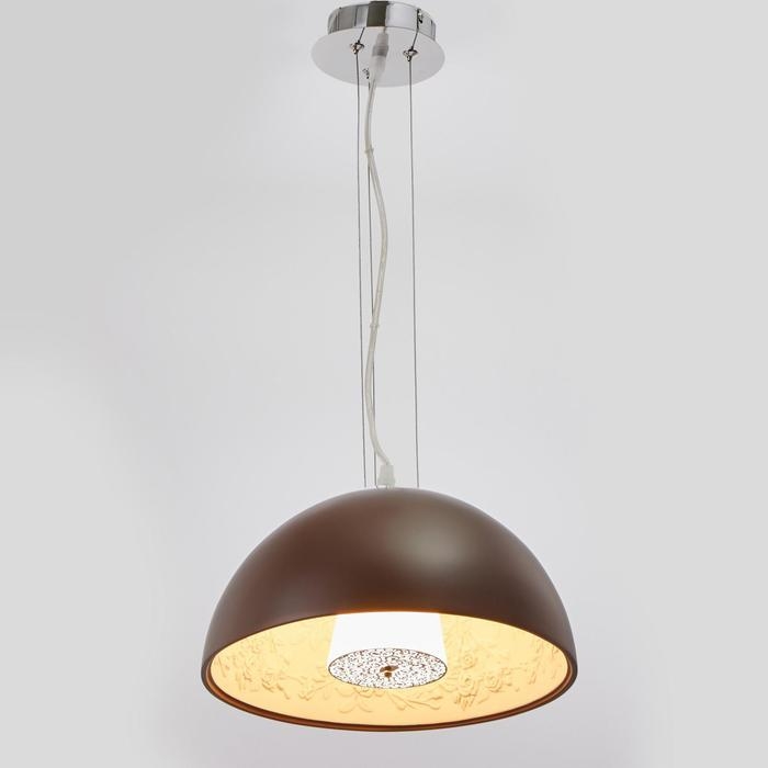 Светильник "Лепнина" 1хE27 40Вт кофе 38х38х23-173 см