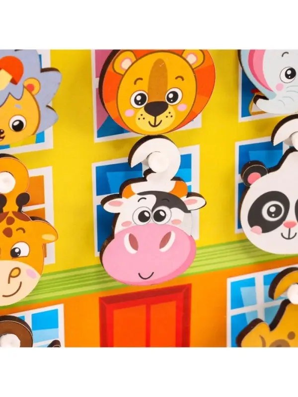 Развивающая игрушка с крючками Лесная мастерская &laquo;Дом&raquo;, 3+