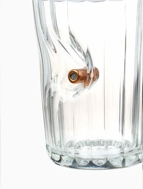 Стакан непробиваемый с пулей &laquo;Полицейский&raquo;, гранёный, 250 мл