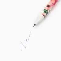 Ручка пиши-стирай, синяя паста, гелевая, 0.5 мм с колпачком &laquo;С 8 Марта&raquo;