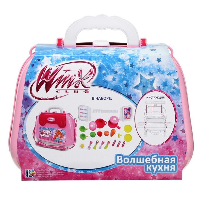 Игровой набор в сумке «Волшебная кухня», WINX, с аксессуарами Игровой набор в сумке «Волшебная кухня», WINX, с аксессуарами