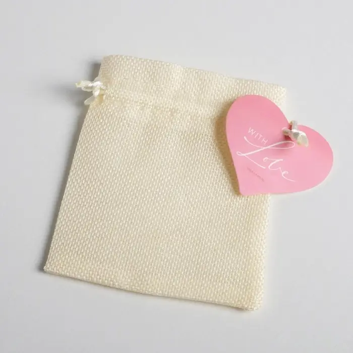 Мешочек подарочный «Любовь», 10 х 12 см +/- 1.5 см Мешочек подарочный «Любовь», 10 х 12 см +/- 1.5 см