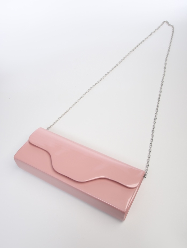 Сумка женская на магните, цвет розовый