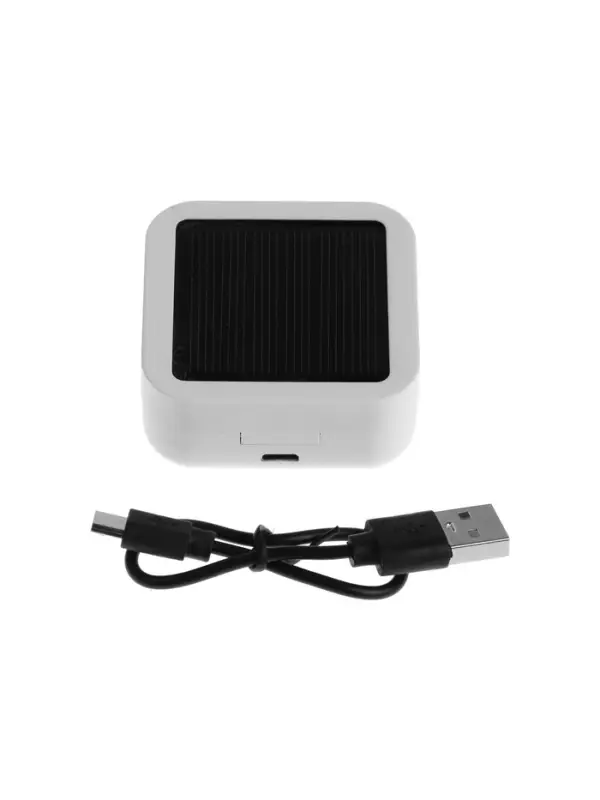 Наушники TWS беспроводные, Mybit VBT 1.18, вкладыши, Bluetooth 5.0, 30/200 мАч, с солнечной панелью, белые