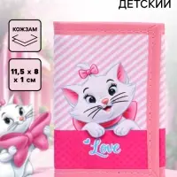Кошелек детский на липучке &laquo;Мари&raquo;, Коты аристократы