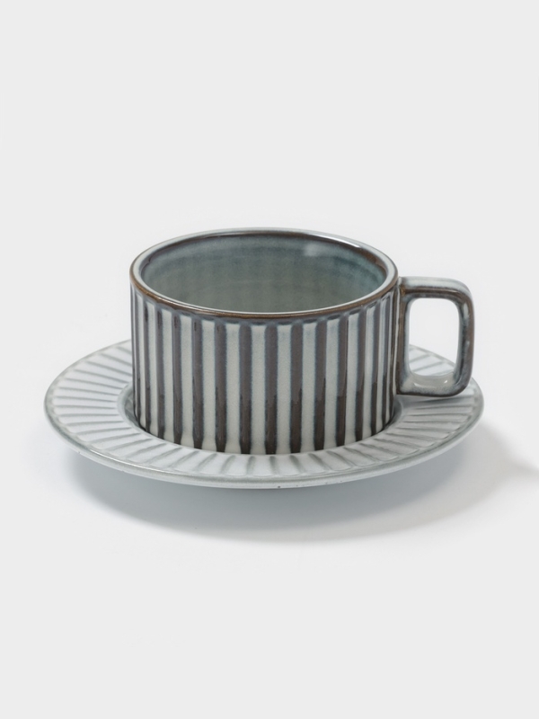 Чайная пара   Чайная пара  "Винтаж" 15х7см, цвет голубой