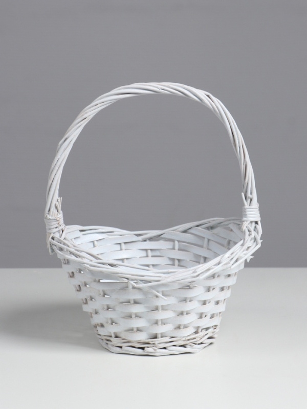 Набор корзин овальные 3 шт            27*21 см, высота 10/14 см, высота с ручкой 29 см, дно 16*16 см