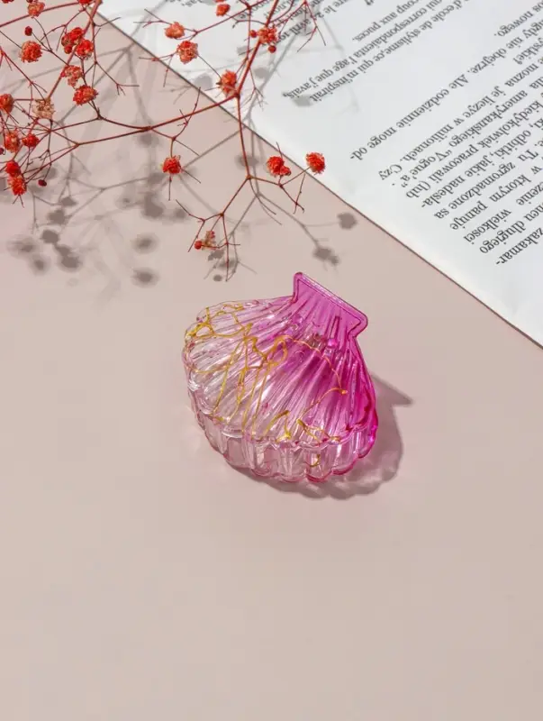 Крабик для волос &laquo;Артемида&raquo; ракушка, 6&times;4.5 см, МИКС