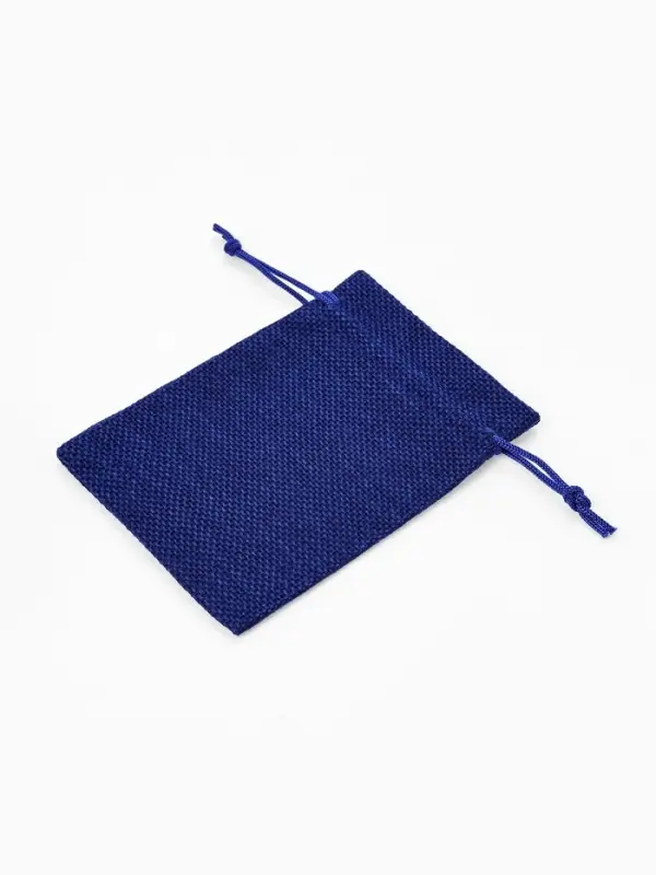 Набор мешочков подарочных 50 шт. &laquo;Льняной&raquo; 9&times;12&times;0.1 см, синий