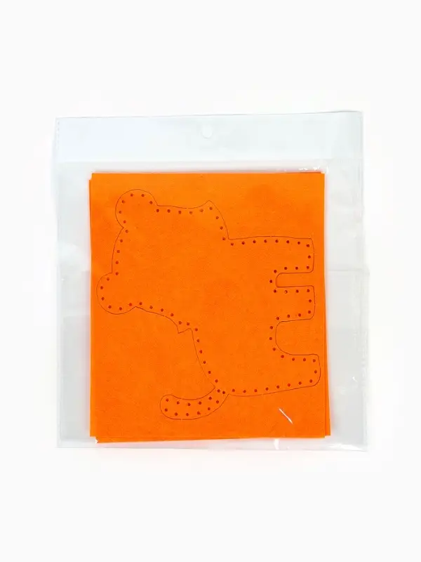 Набор для создания игрушки из фетра "Веселые друзья", набор 10 шт.