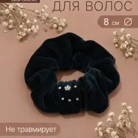 Резинка для волос QF &laquo;Орбита&raquo;, бархат