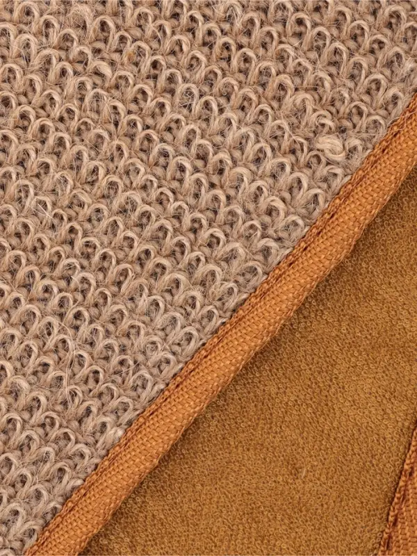 Мочалка - лента из конопли для тела Доляна, длинная, 70&times;10 см