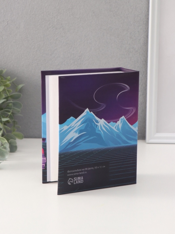 Фотоальбом на 96 фото 10х15 см "Спортивный автомобиль" матовый с ламинацией 16,5х12х5,5 см   1069253