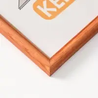 Фоторамка дерево 30х40 см, орех №1 (пластиковый экран)