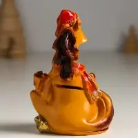 Копилка "Лошадь с шарфом" 13х9х7 см, коричневый Копилка "Лошадь с шарфом" 13х9х7 см, коричневый