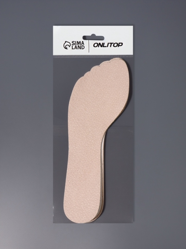 Полустельки (нат свин кожа) на кл осн универс 22см (пара) бежевый пак ОТ Полустельки (нат свин кожа) на кл осн универс 22см (пара) бежевый пак ОТ