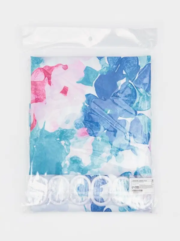 Штора для ванной SAVANNA &laquo;Сказочный лес&raquo;, с люверсами, 180&times;180 см, полиэстер