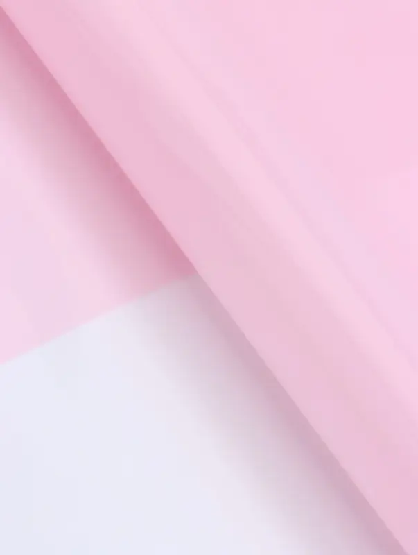 Пленка для цветов &laquo;Прозрачная полоса&raquo; розовый, 0.58&times;10 м