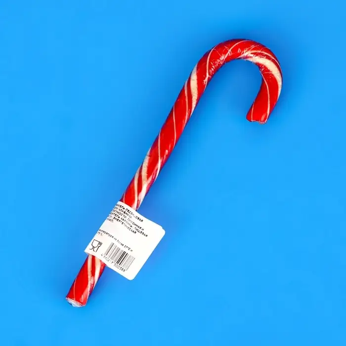 Набор Карамель леденцовая новогодняя Набор Карамель леденцовая новогодняя "Трость" со вкусом клубники, 65 шт х 28 г