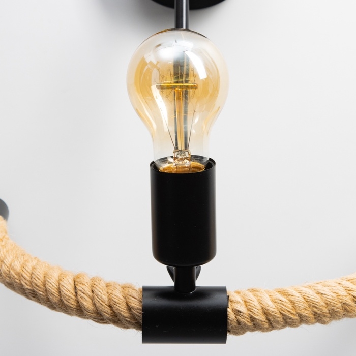 Бра  Бра "Аврора" Е27 40Вт черный 15х20х22см