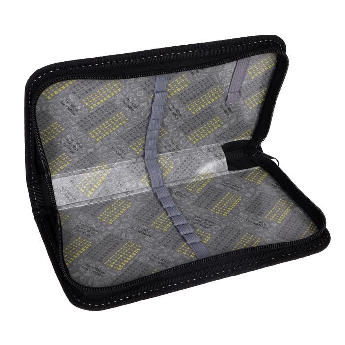 Пенал 1 секция 115 х 205 х 30 мм, Calligrata Пенал 1 секция 115 х 205 х 30 мм, Calligrata "Мото", ламинированный картон