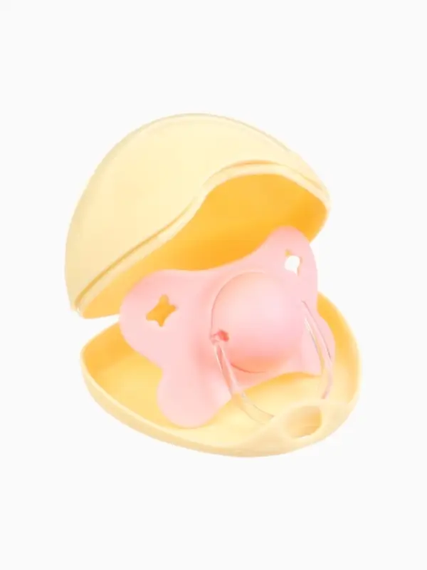 Контейнер для пустышки M&B, цвет бежевый, 1 шт. Контейнер для пустышки M&B, цвет бежевый, 1 шт.