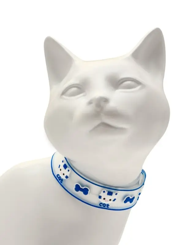 Набор ошейников для кошек &laquo;Котя&raquo;, 30&times;1 см, оранжевый, синий