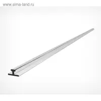 Т-профиль пластиковый для крепления разделителей на полке, 1000×10×10 мм, прозрачный